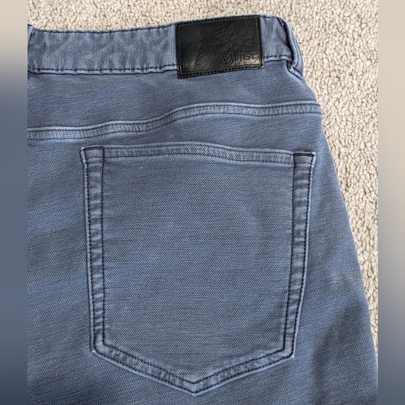 VRST Men's Blue Chino Slim Stretch Straight Pants Size 32x33 Blue Golf Denim - Picture 7 of 10